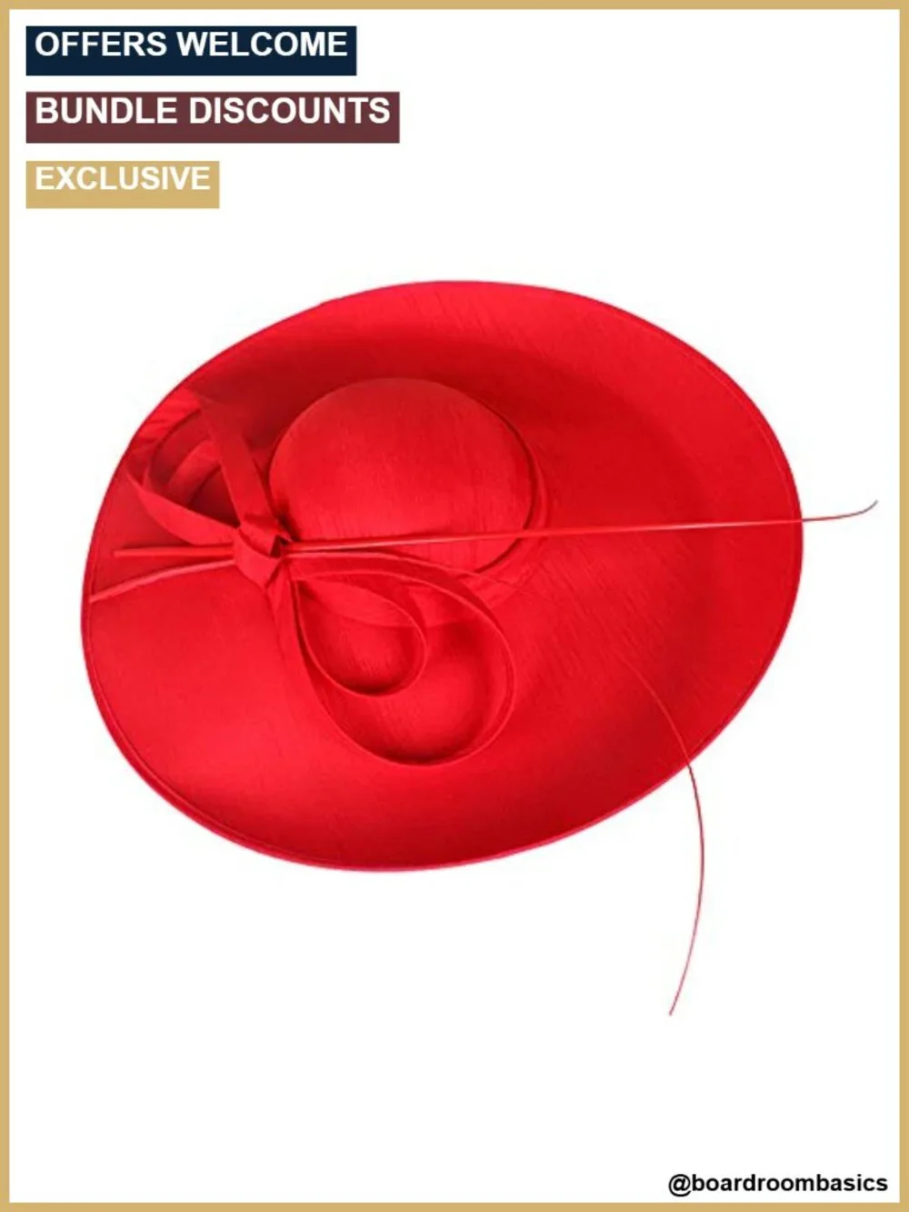 Wide Brim Fascinator Hat Bowknot Feather Kentucky Derby Church Women